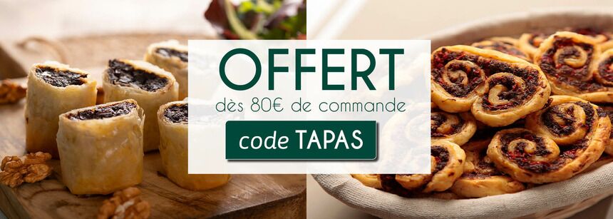 1 boite de boudin 190g offerte dès 80€