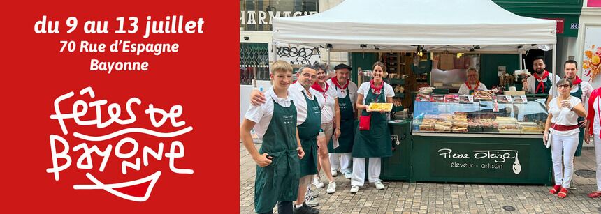 Fêtes de Bayonne du 9 au 13 juillet
