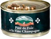 Pâté de foie à l'eau de vie fine Champagne