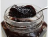 Black cherry marmelade with cane sugar and honey 300g (jar)