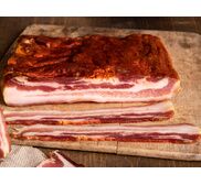 Tranches de ventrèche plate frottée au piment