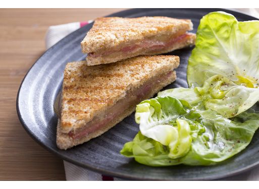 Croque monsieur au jambon 