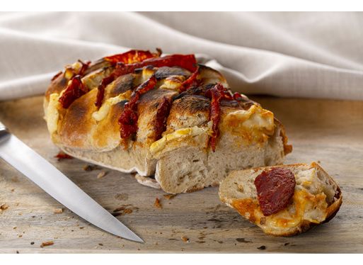 Pain hérisson au chorizo et fromage de brebis Ossau-Irraty 