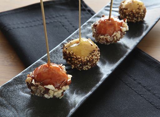 Sucettes de foie gras 